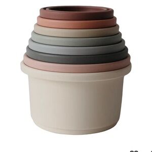 mushie Stacking Cups Toy | Made in Denmark (Original)
